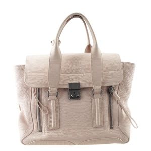 3.1 Phillip Lim Medium Pashli Pink Leather 2-Way Bag (173887)